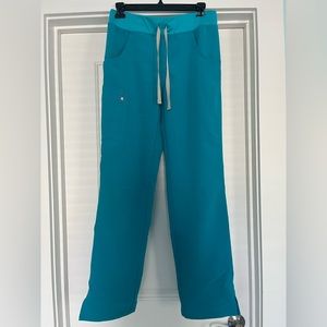 Figs “Kade Cargo” Scrub Pants - Teal size XS